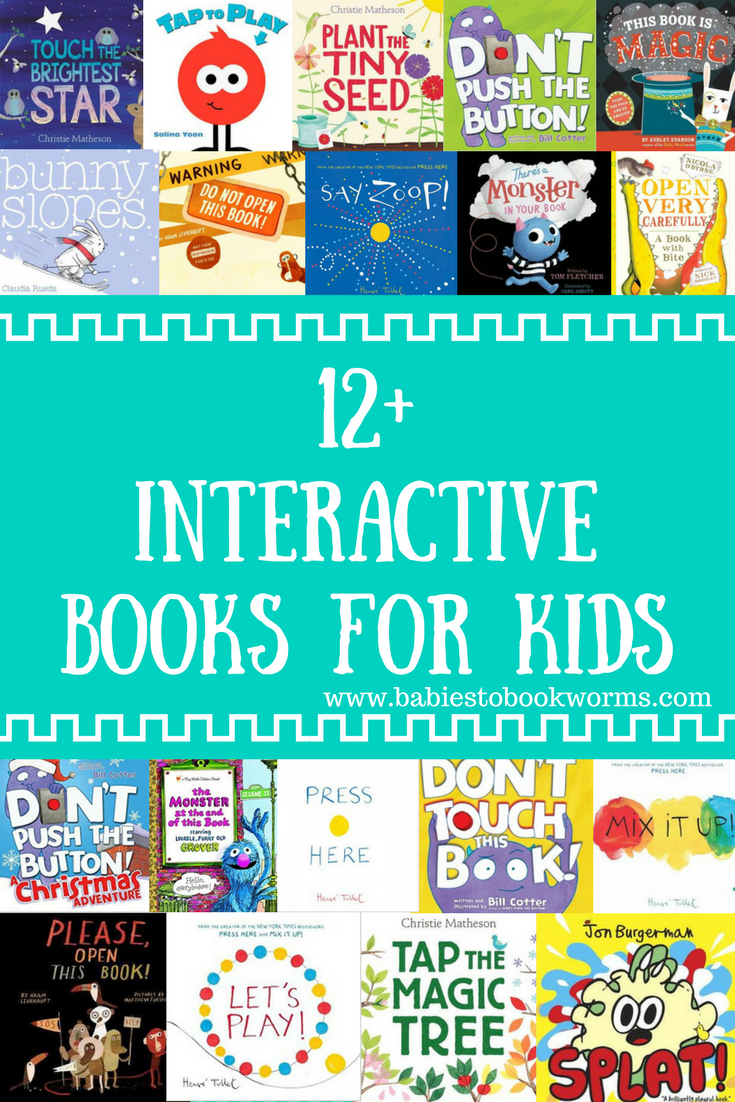 12+ Interactive Books for Kids | Babies to Bookworms